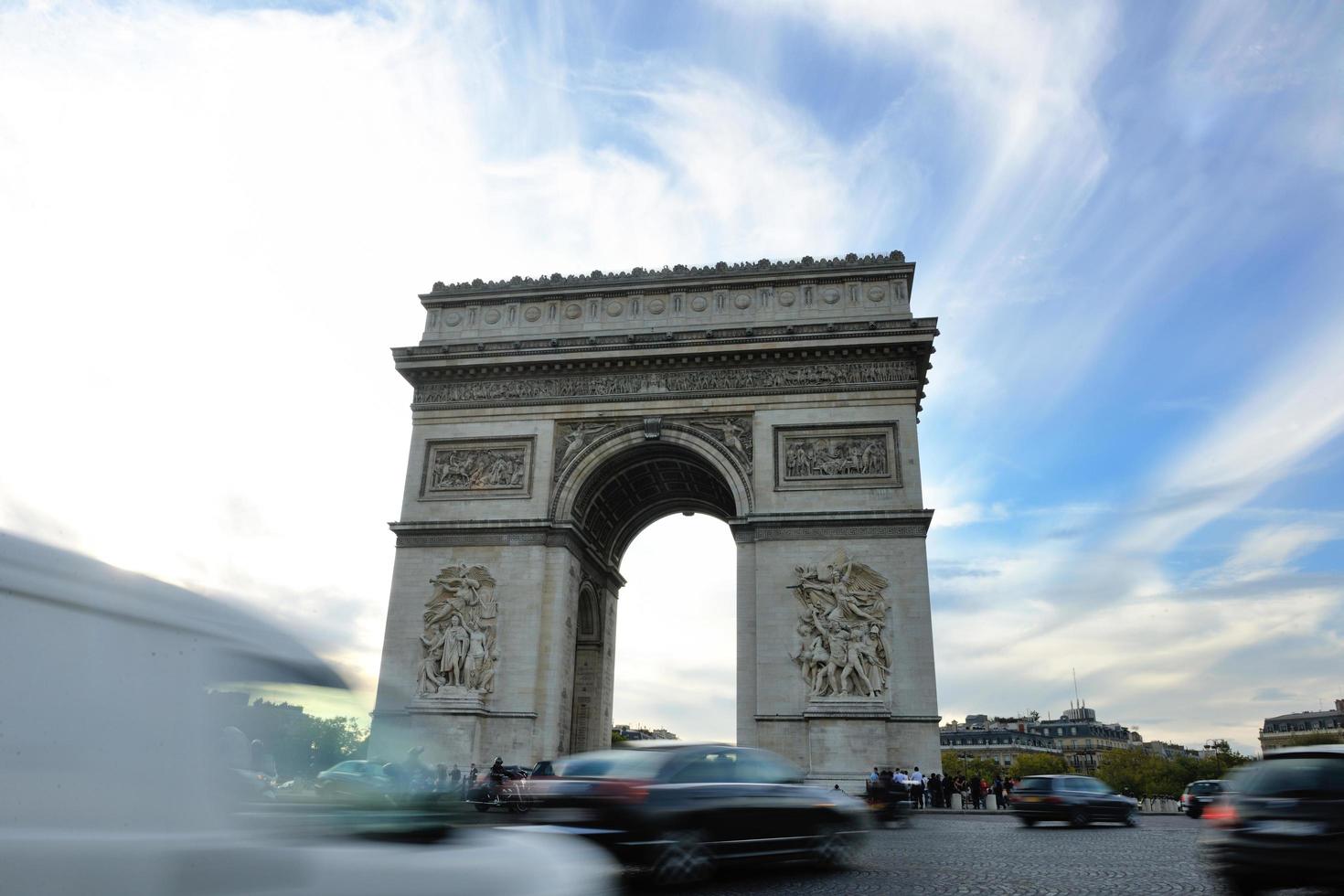 Paris, France, 2022 - Arc de Triomphe, Paris,  France photo