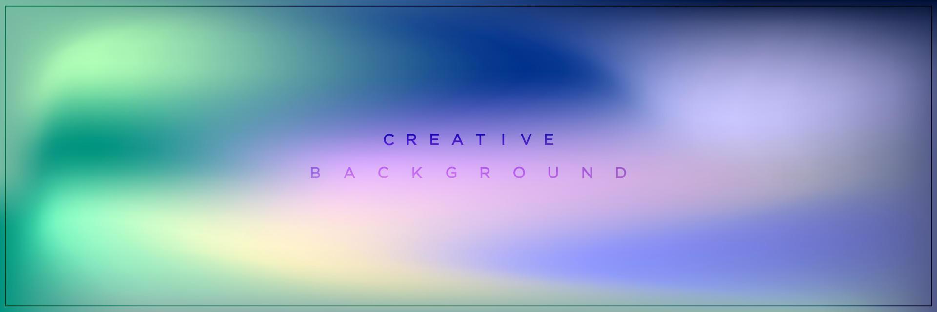 Modern abstract colorful gradient banner background design vector