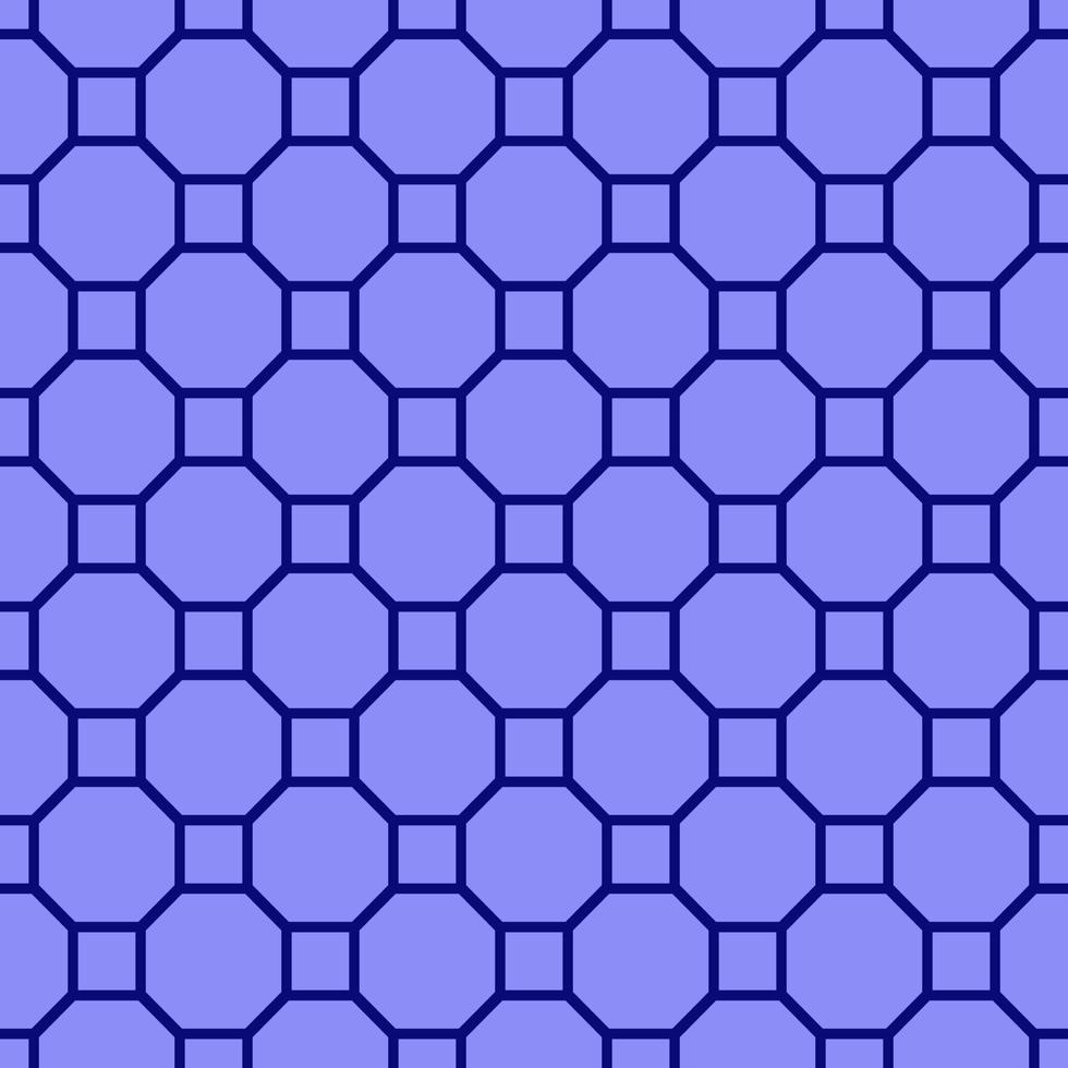 Vector seamless pattern of squares on blue background for websites, textile, wrappers, wallpapers