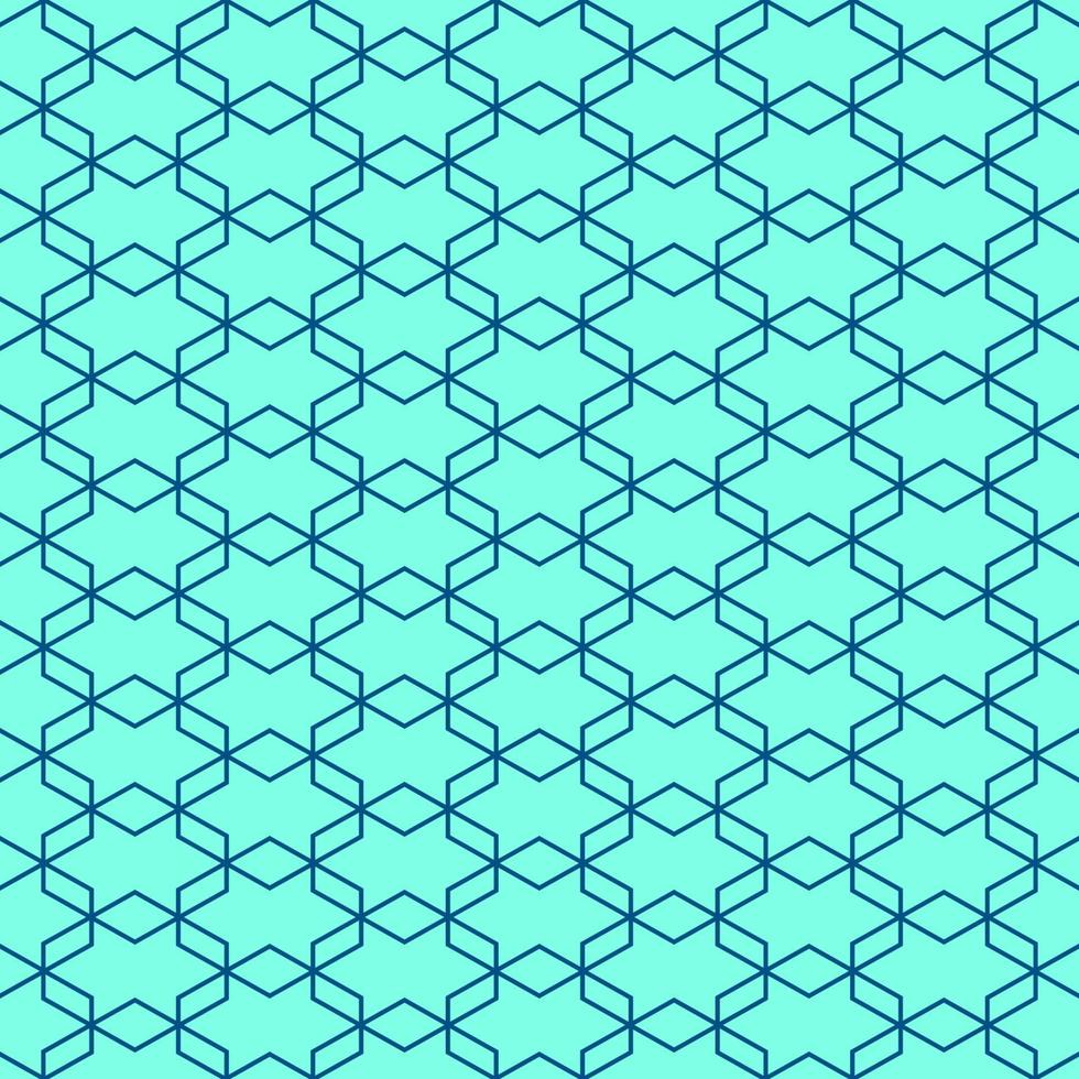 patrón vectorial sin fisuras de rombos cruzados sobre fondo turquesa para  sitios web, textiles, envoltorios, fondos de pantalla 12721225 Vector en  Vecteezy