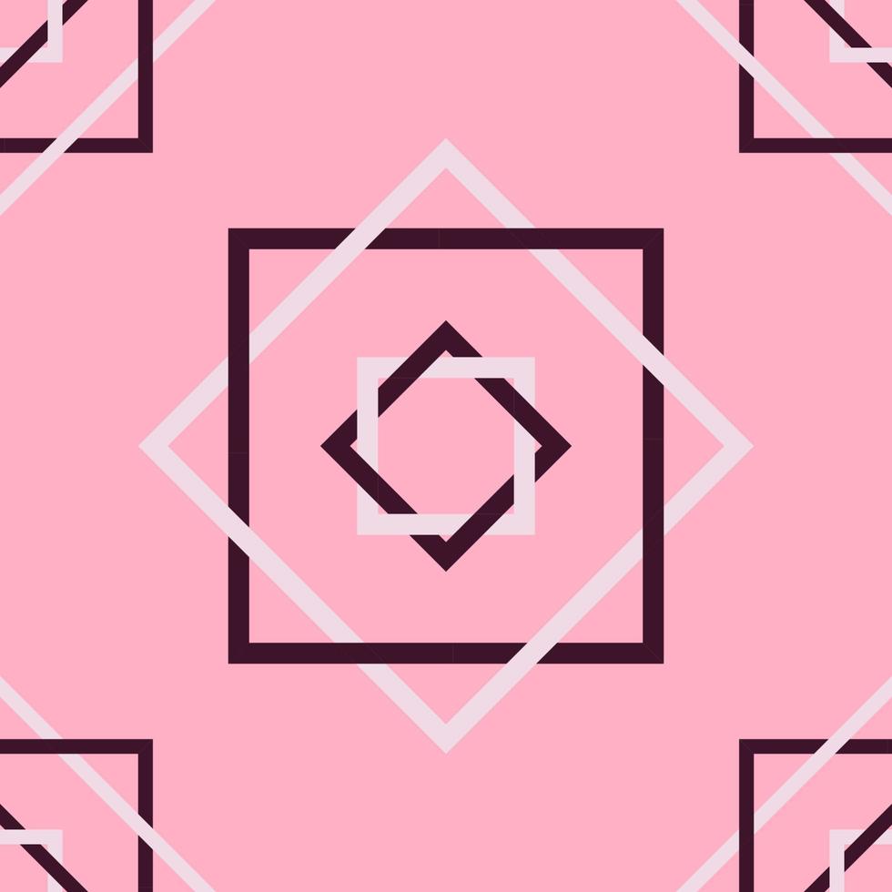 Vector seamless pattern of crossed cubes for websites, textile, wrappers, wallpapers
