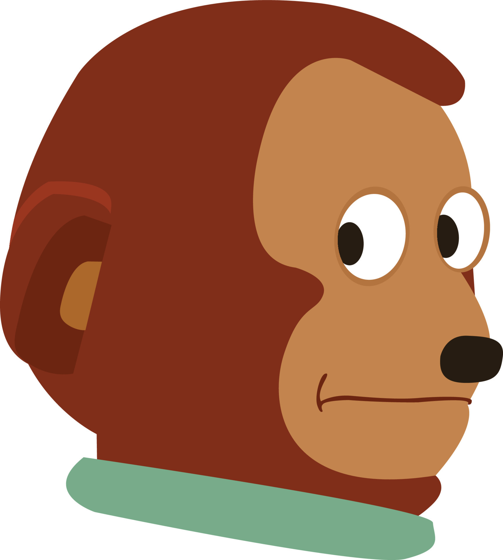 Awkward Look Monkey Puppet Icon 12721532 Vector Art at Vecteezy