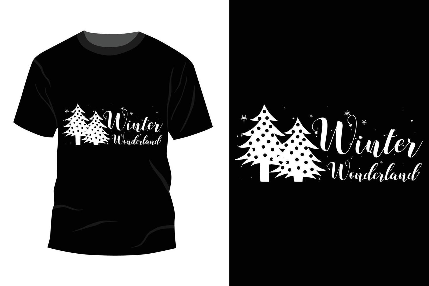 Christmas T-shirt Design vector