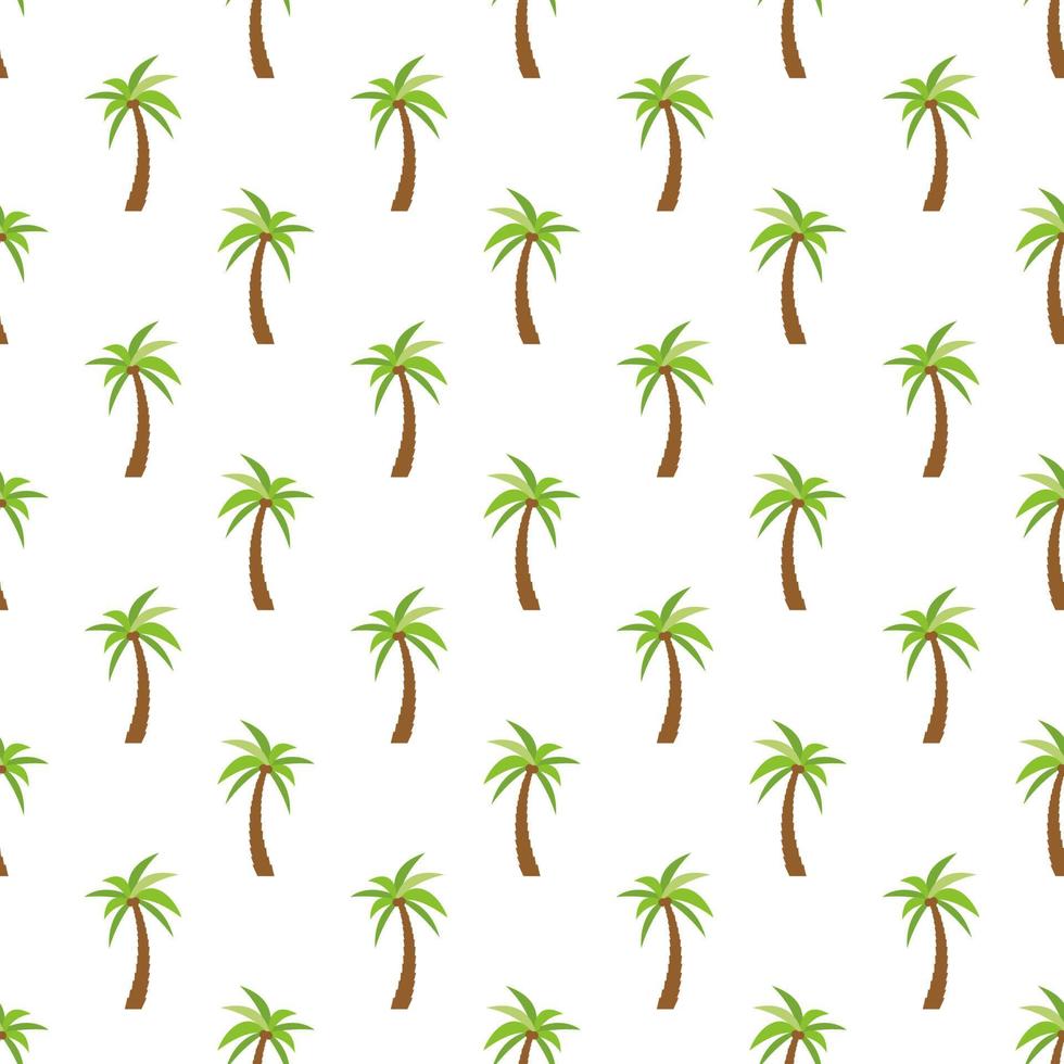 Seamless Pattern with palm trees vector