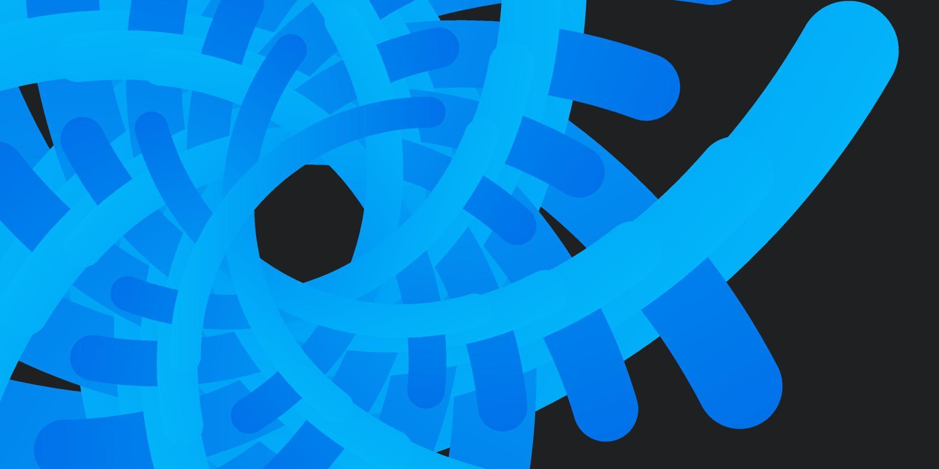 fondo abstracto degradado modelo futurista elemento azul circular vector