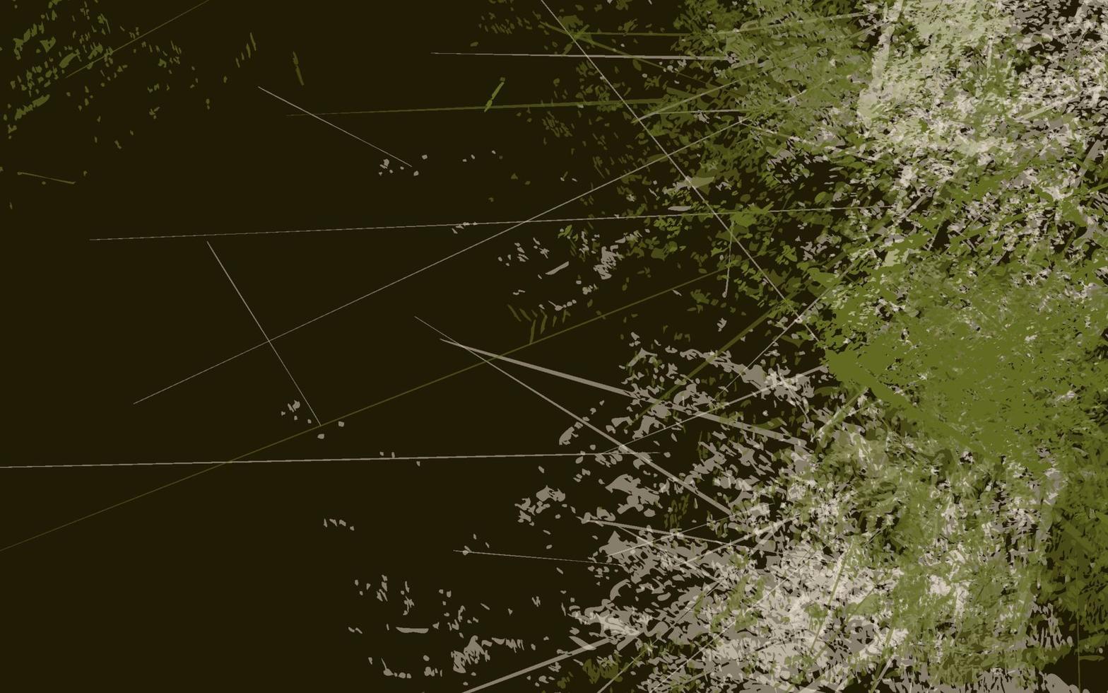 Abstract grunge texture green army color background vector