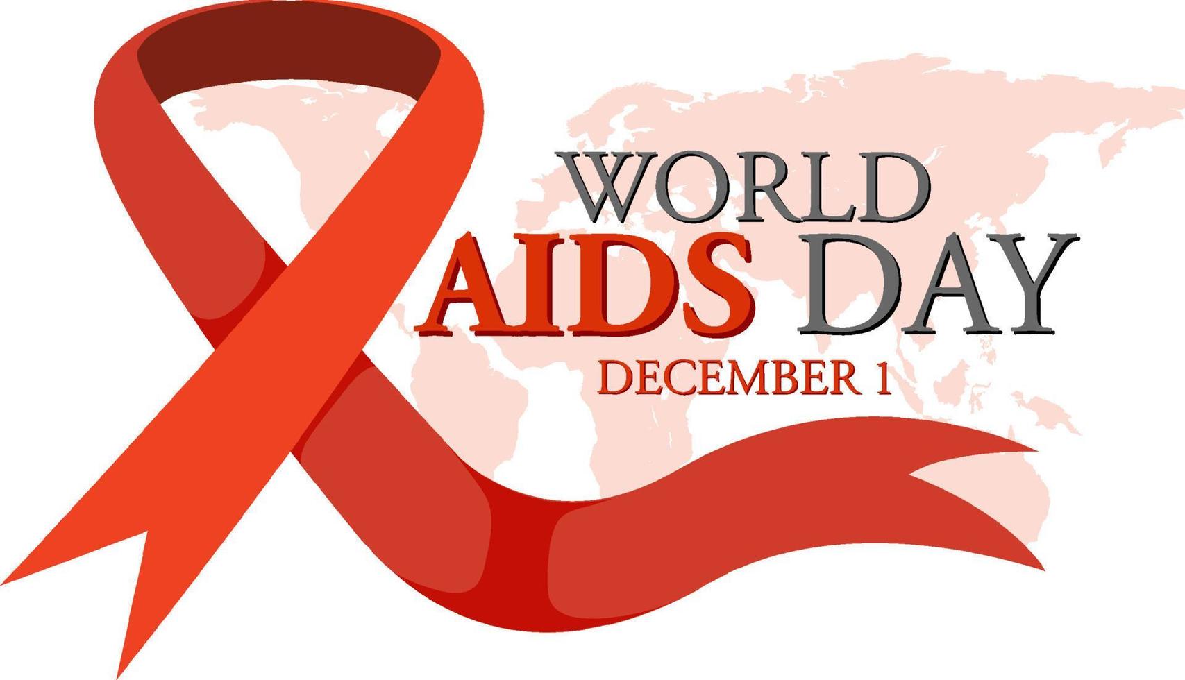 World AIDS Day Poster Design vector