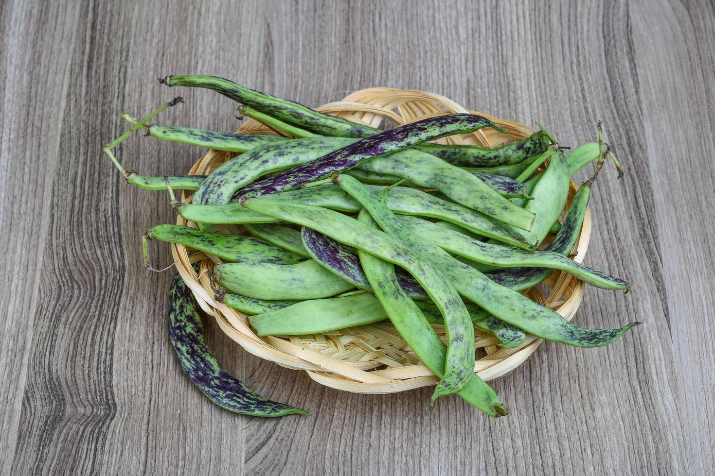 Green beans dish photo
