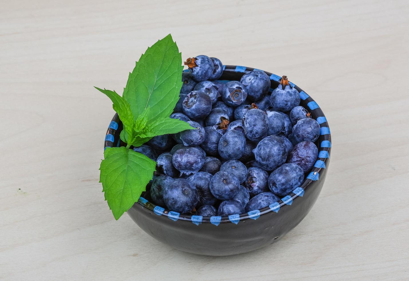 Blueberry in dish 12723446 Stock Photo at Vecteezy