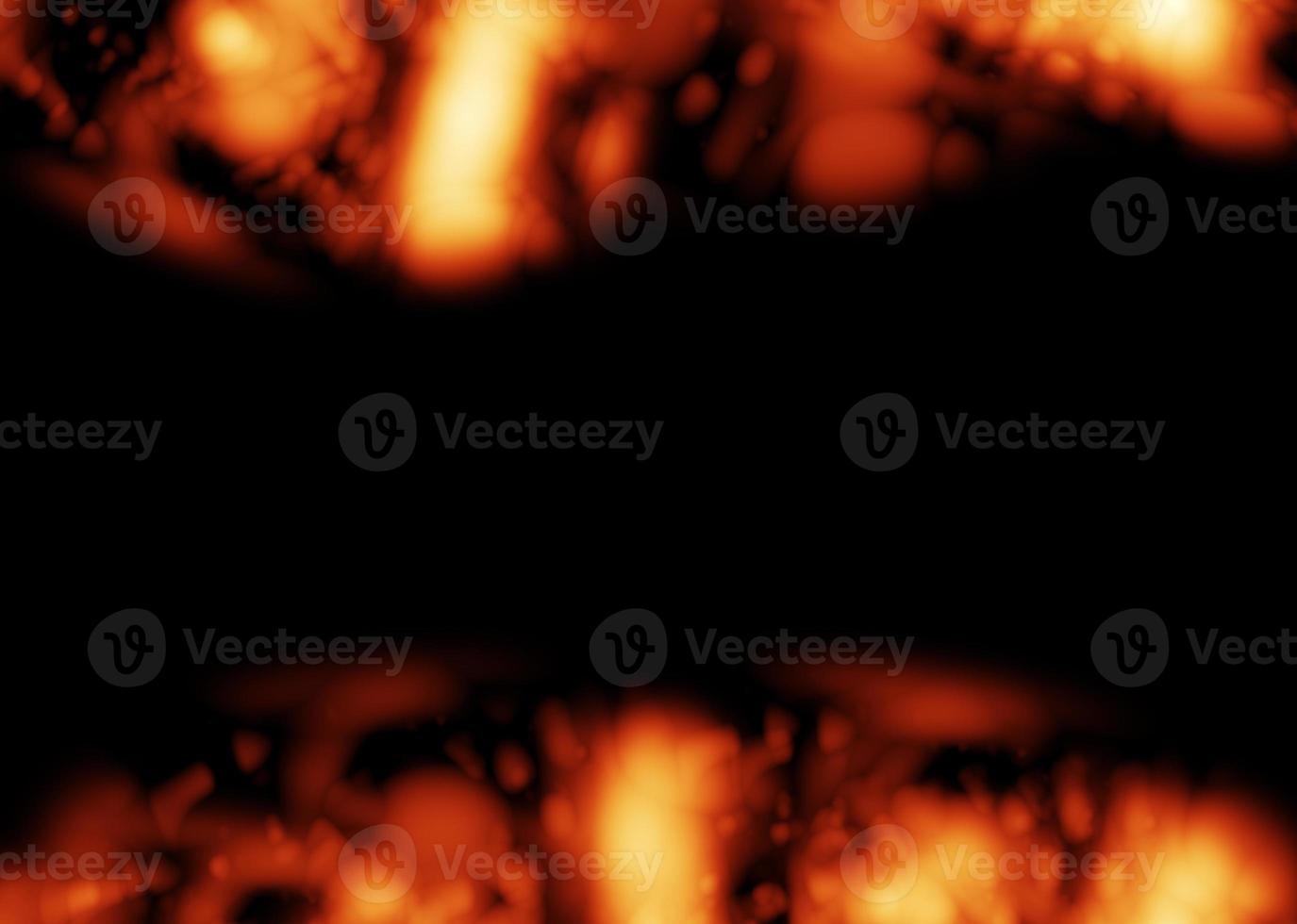 Abstract Fire Gate Digital Rendering photo