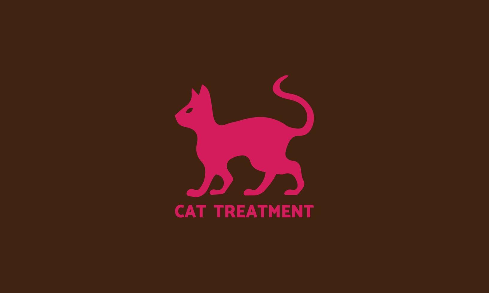 gato negro sentado sonriendo logo diseño vector plantilla espacio negativo estilo. hogar mascota clínica veterinaria tienda logotipo concepto icono