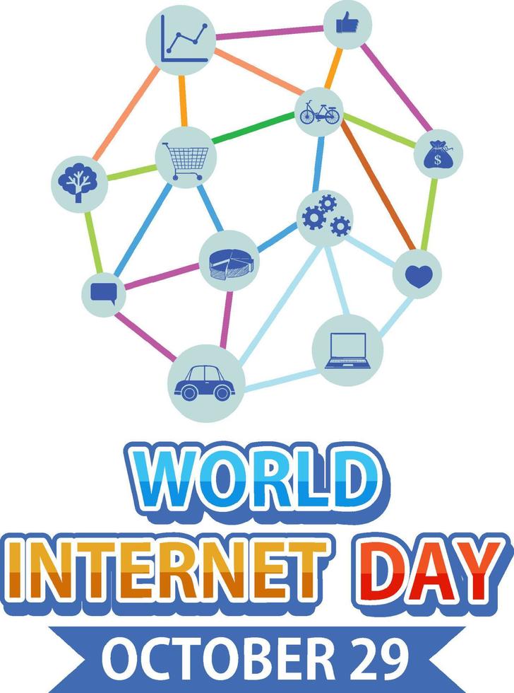 World Internet Day Banner Design vector