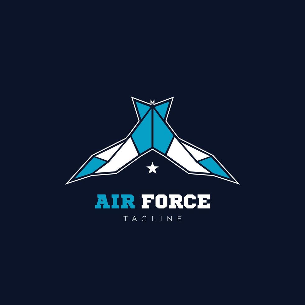 Air Force Wings Logo Sign Symbol Icon vector