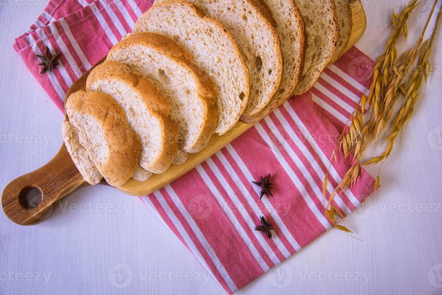 Fresh tasty bread. photo