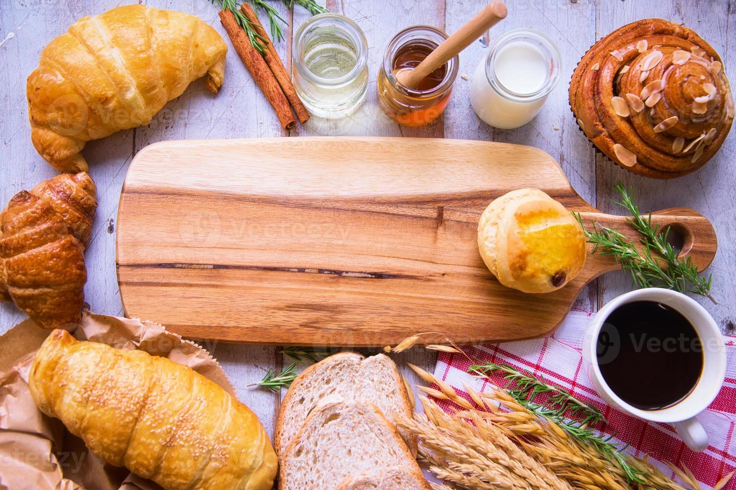 Fresh tasty bread. photo