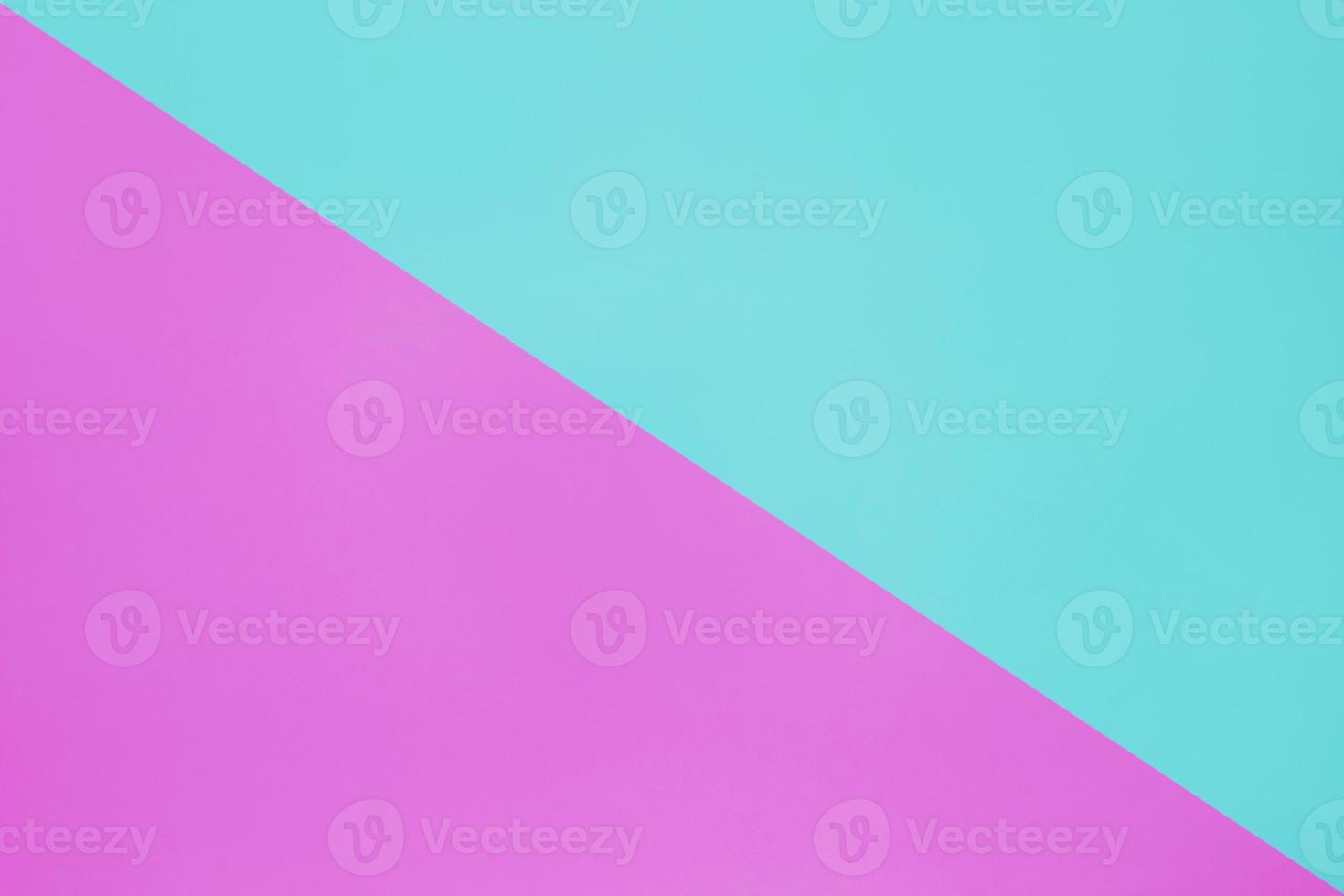 blue and pink pastel color paper texture top view minimal flat lay background photo