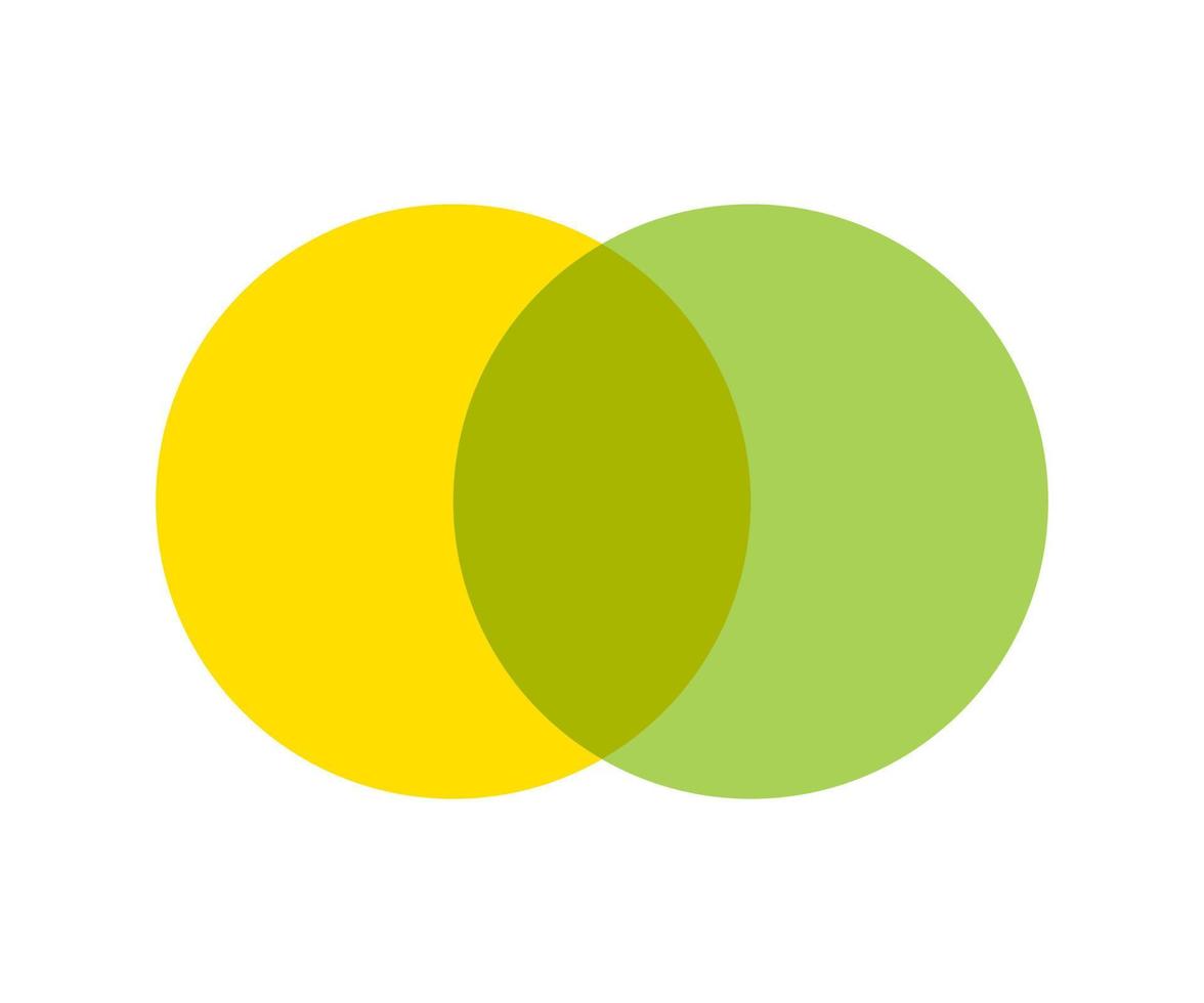 Venn diagram circles infographics vector