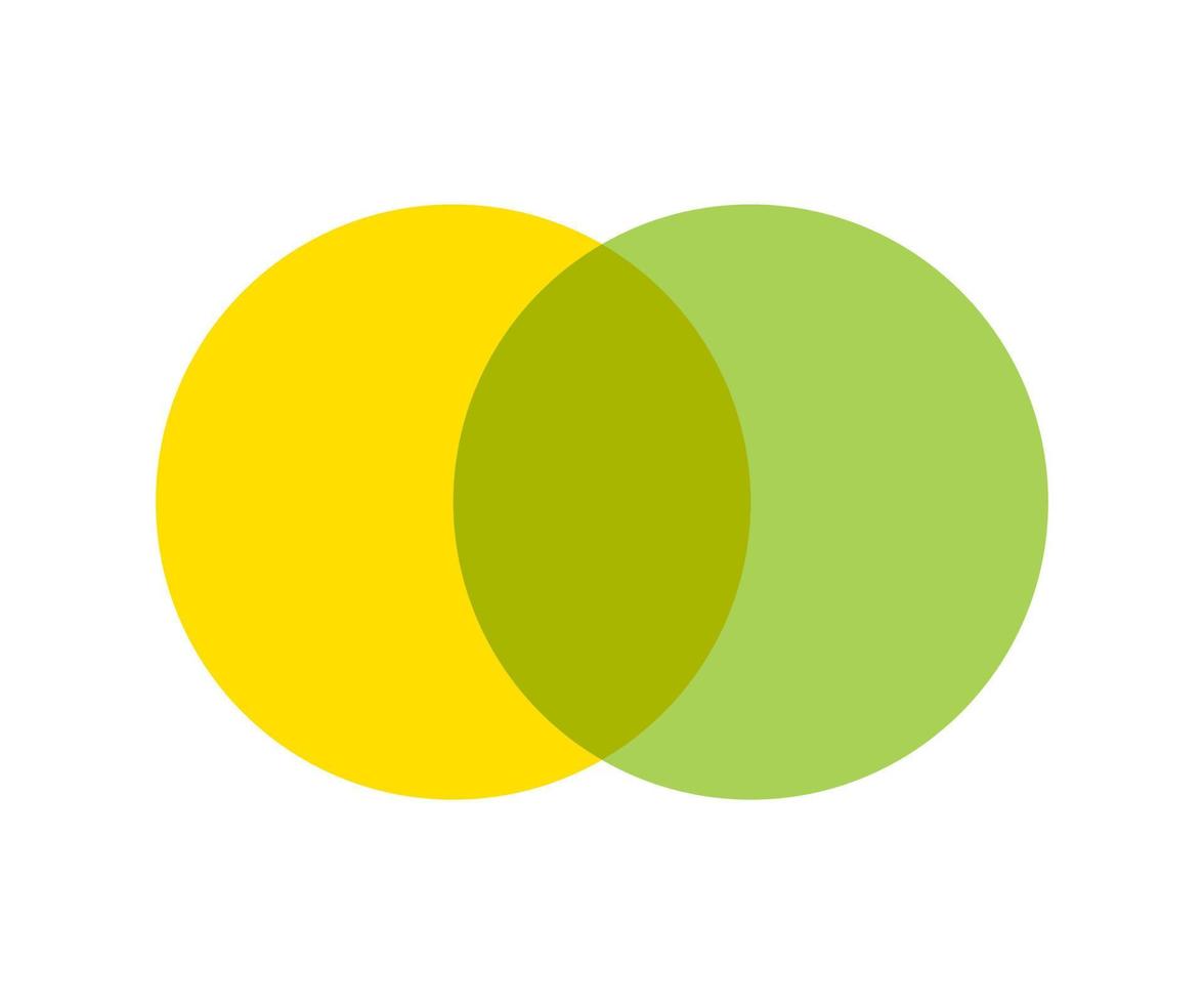 Venn diagram circles infographics vector