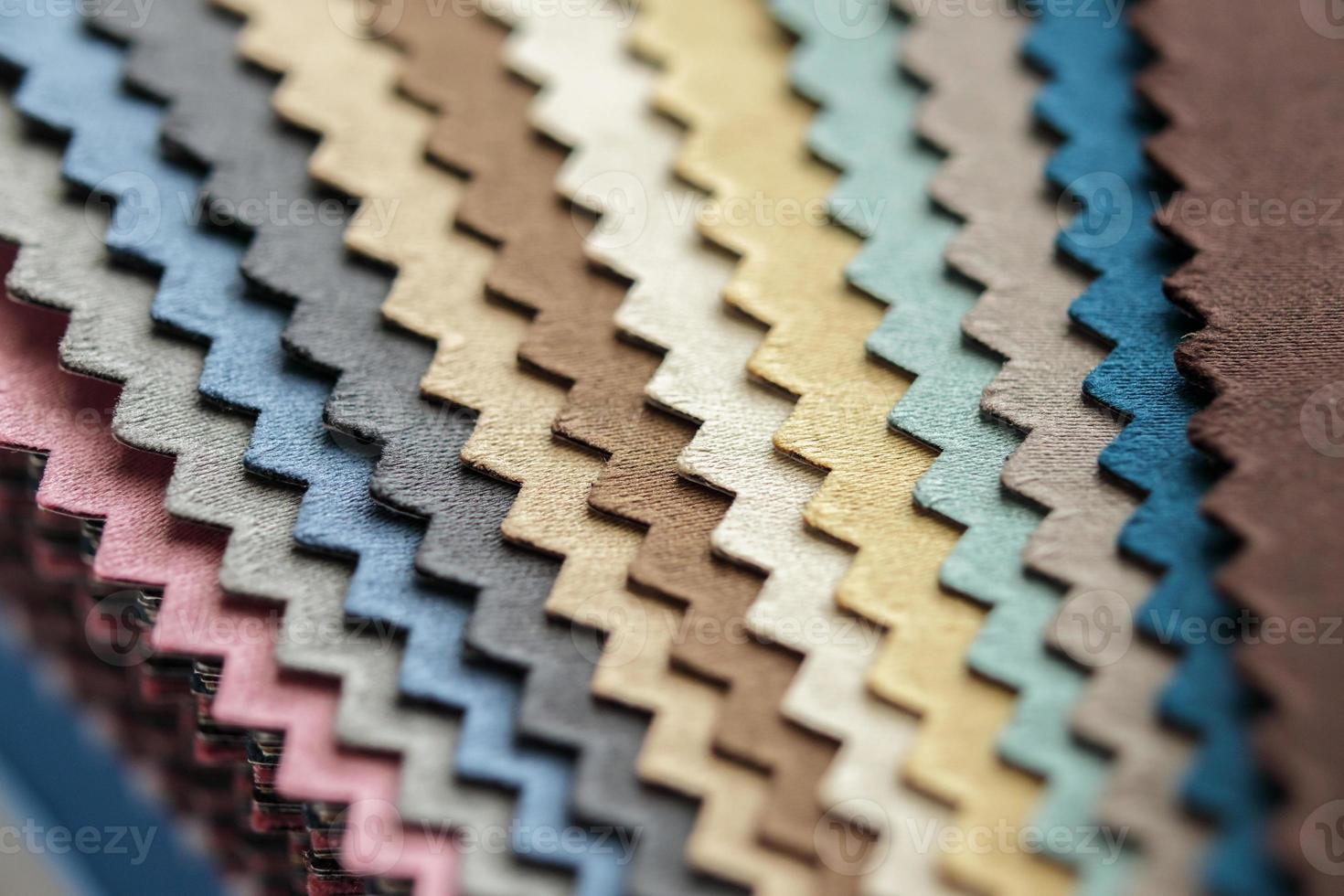 fabric color samples swatch book photo