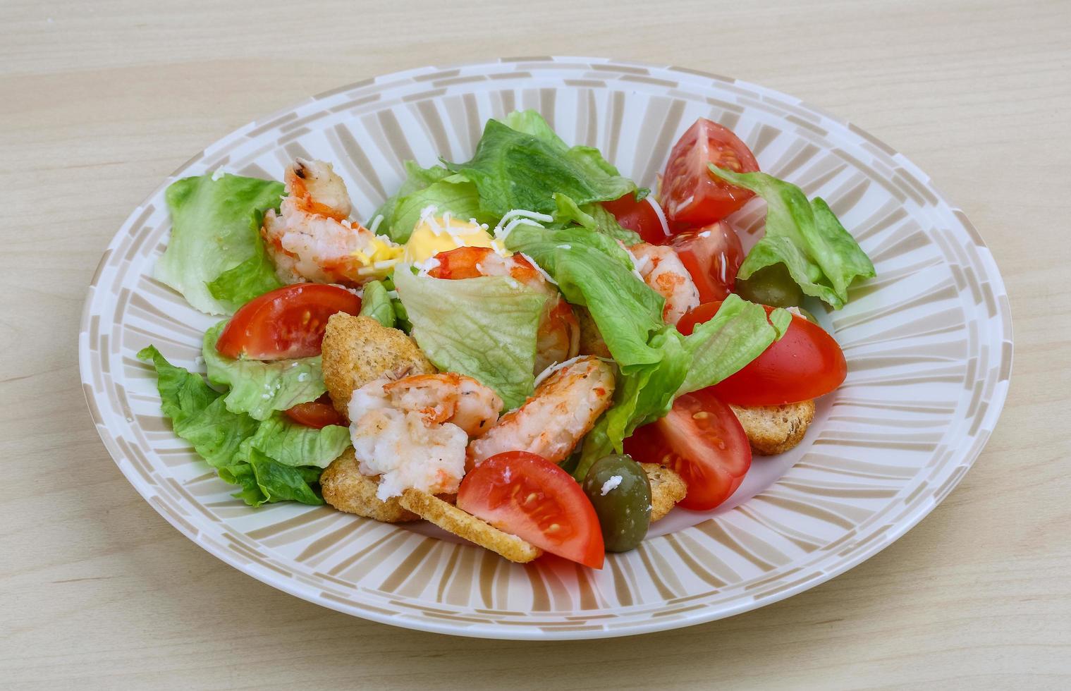 Caesar salad dish photo