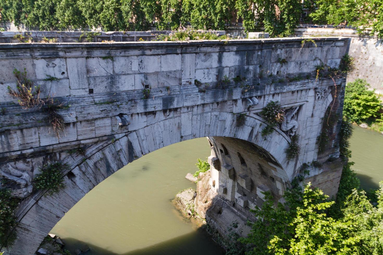 Rome bridges view photo