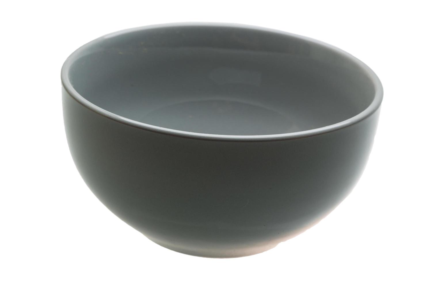 Bowl on white photo