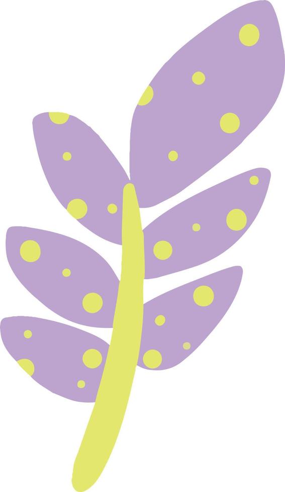 Cutey Plant Abstract Organic Shape Illustration vector