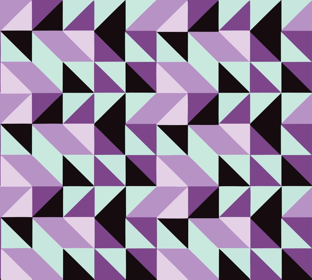 poligonal geométrico multicolor de fondo abstracto. adorno textil. ilustración vectorial vector