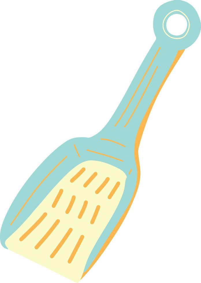 Litter Scoop Brightly Cute Home Pet Care Illustration vector