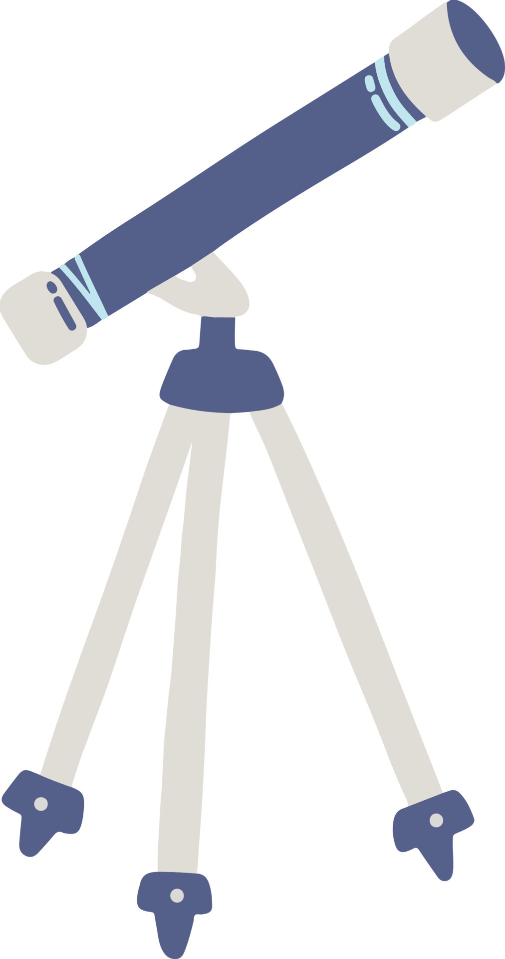 Blue Telescope Great Universe Outer Space Illustration 12732304 Vector
