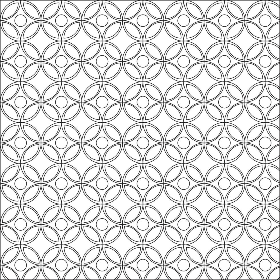 seamless pattern design vector, black and white background vector