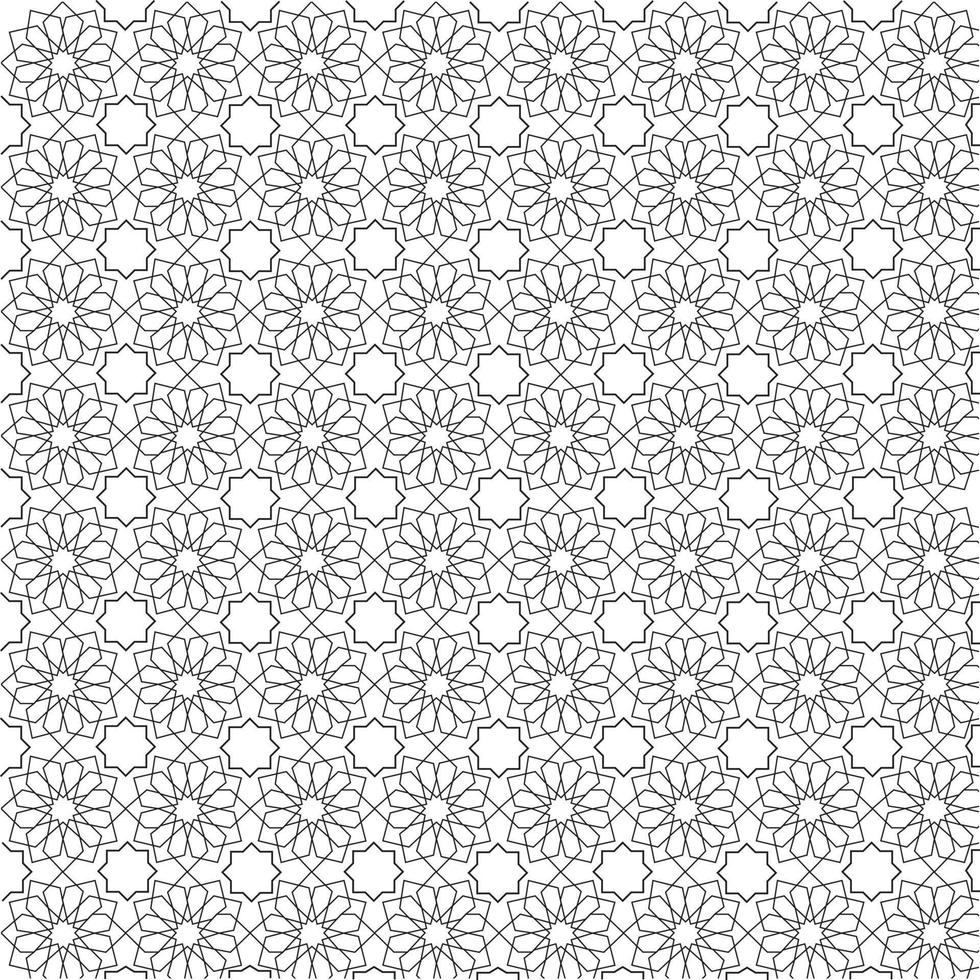 islamic seamless pattern design vector