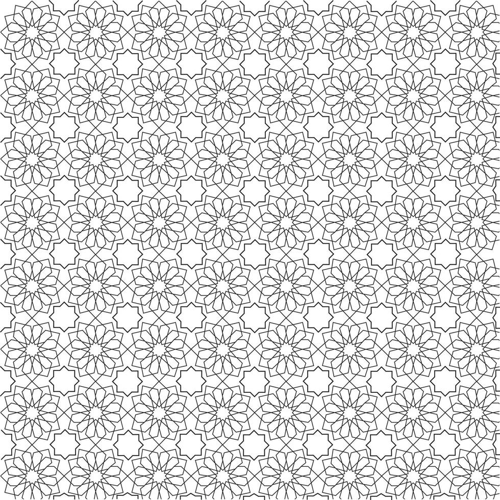 islamic seamless pattern design vector