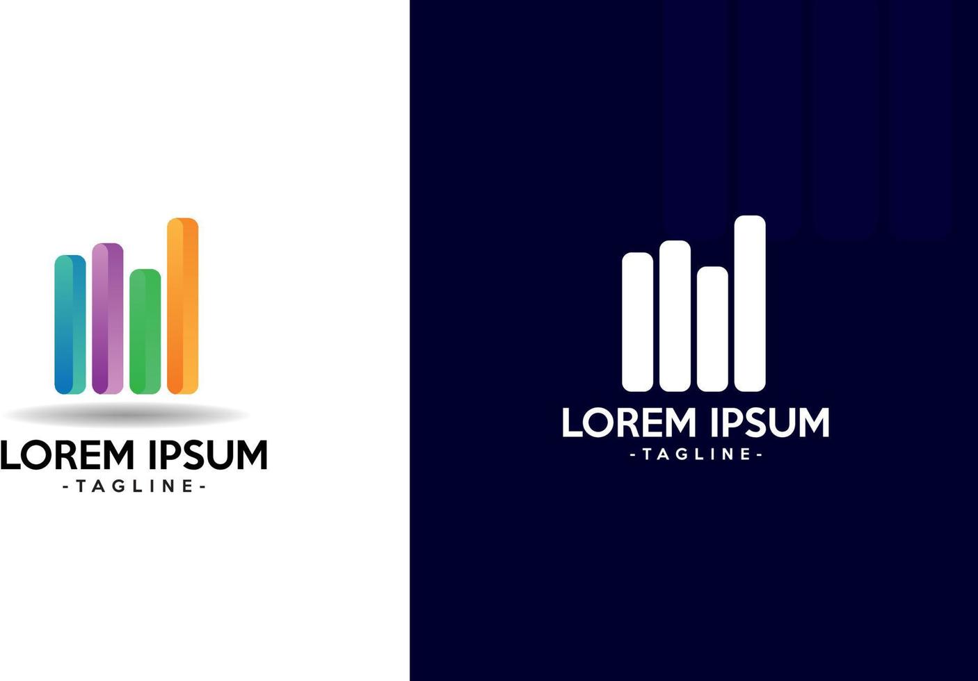 logotipo gráfico de información vector