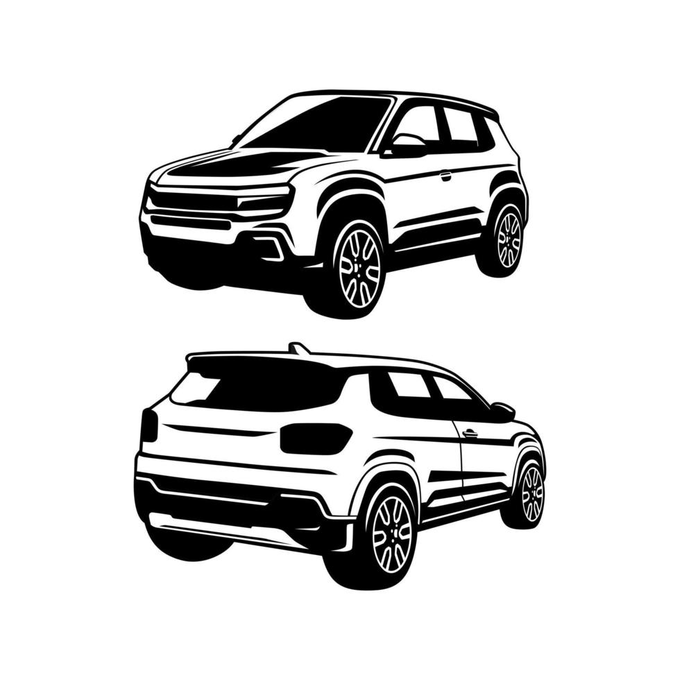 car illustration design icon vector