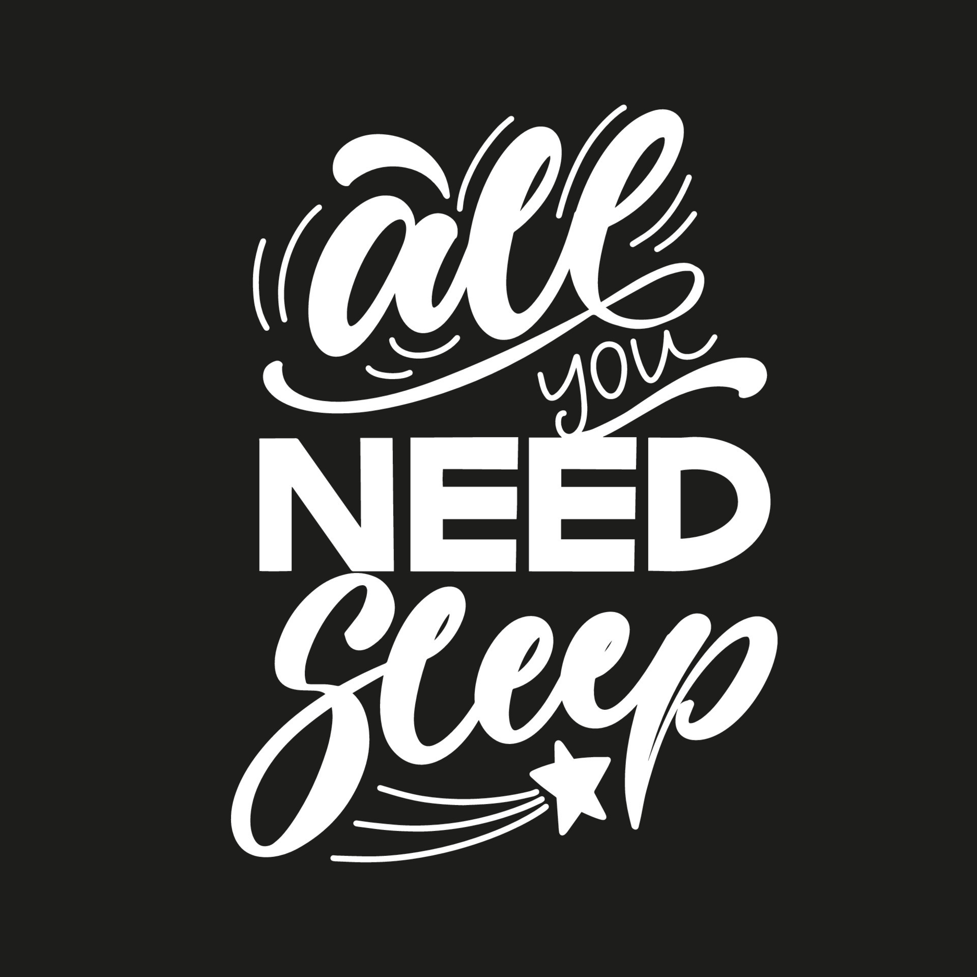 Funny sleep and good night quotes. 12732700 Vector Art at Vecteezy