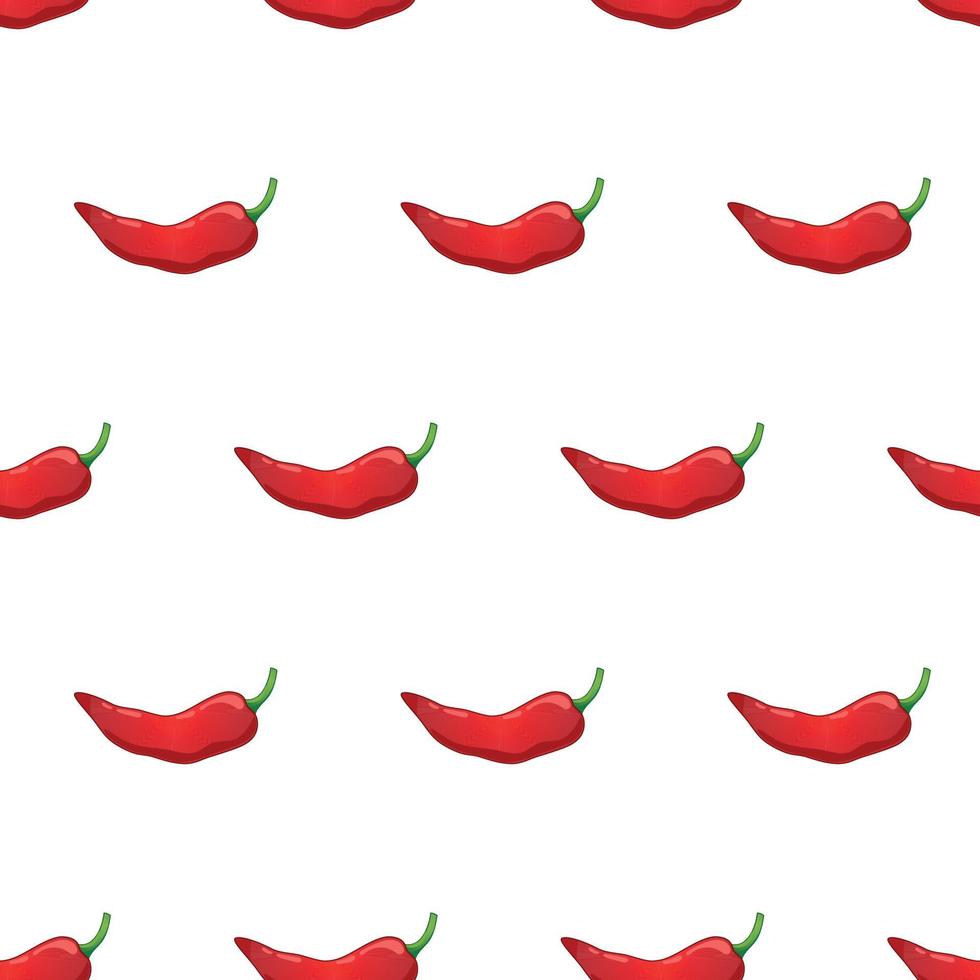 Pepper vector seamless pattern.