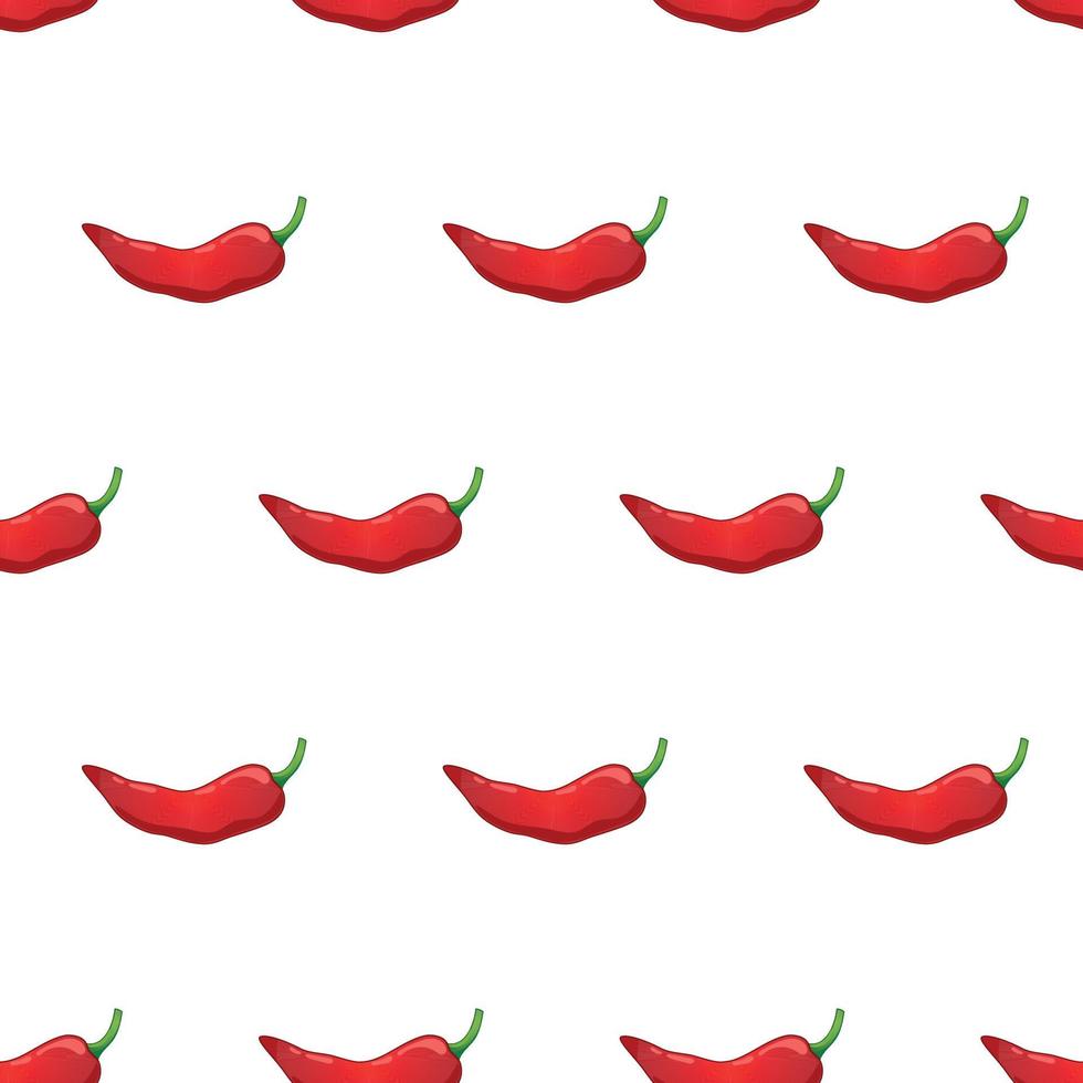 Pepper vector seamless pattern.