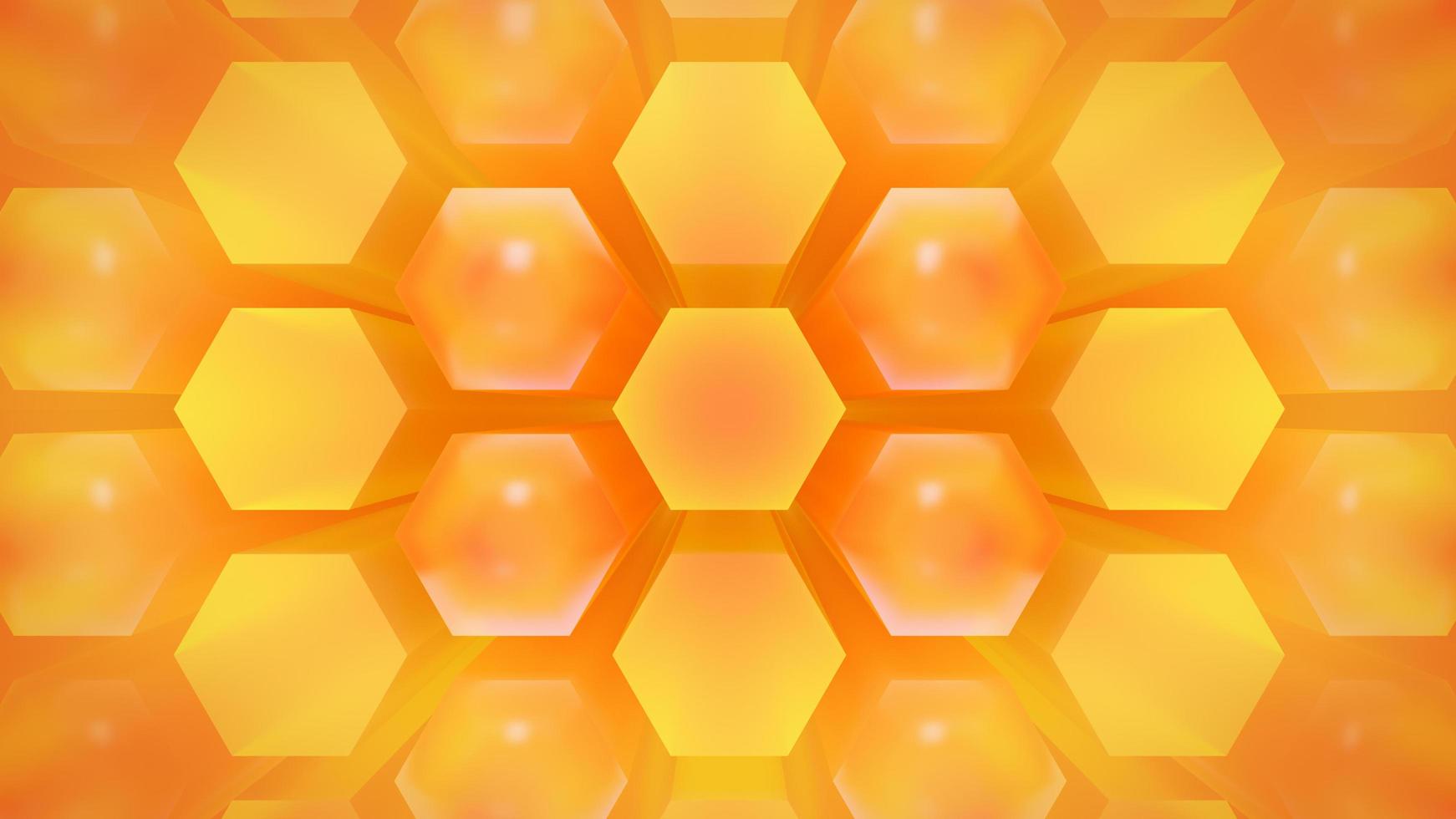 Honey hexagon stick,Abstract background, 3d rendering photo