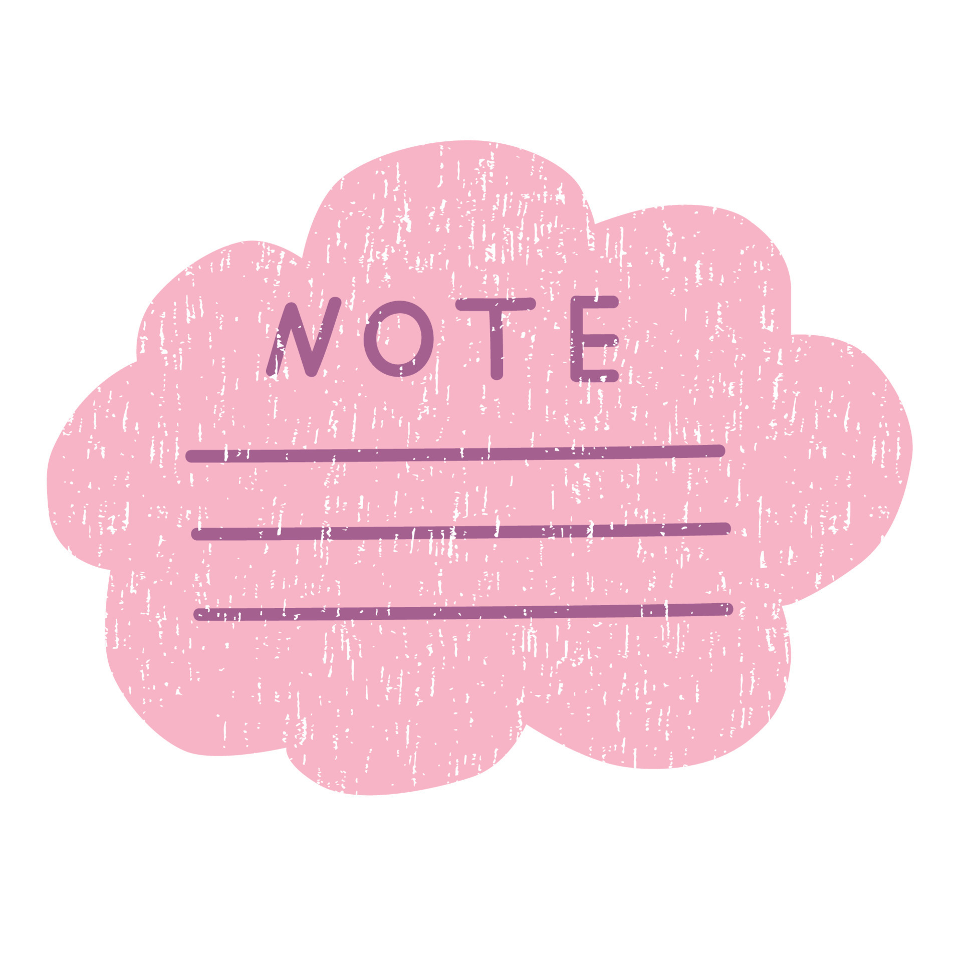 Cute memo template. Notes sticker for diary or office. 12732949 Vector