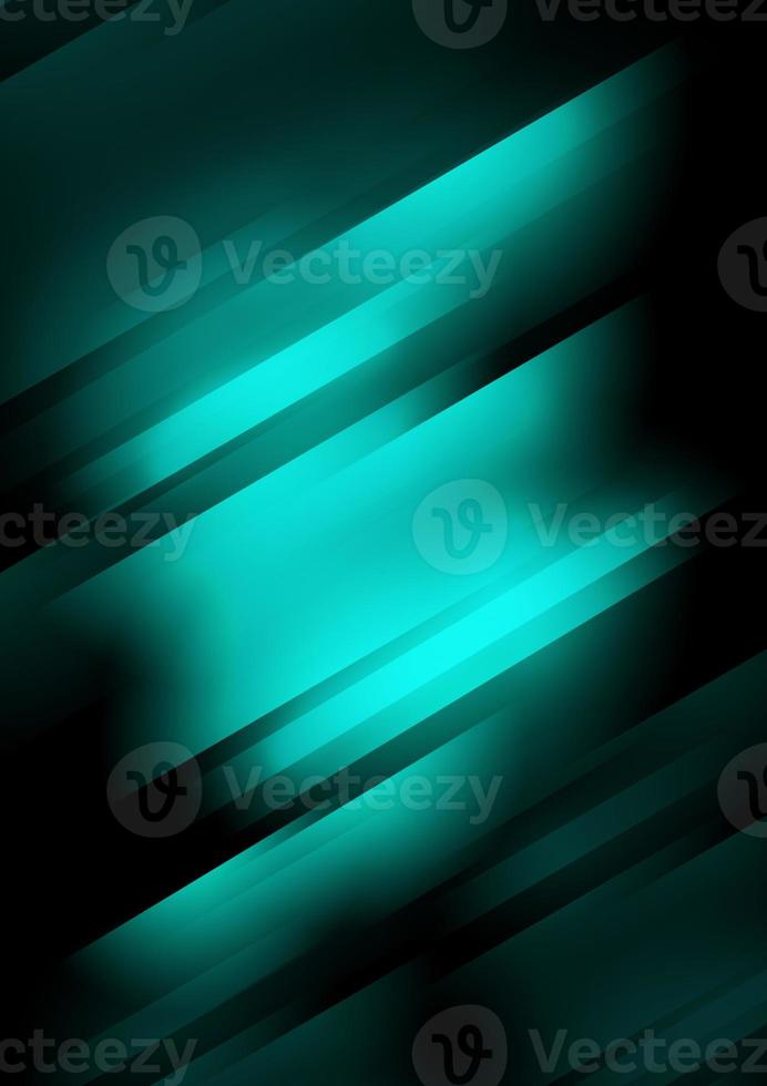Shiny light green diagonal or oblique linear abstract background illustration, mirror reflection graphic concept, motion, design for the cover, flyer, poster. photo