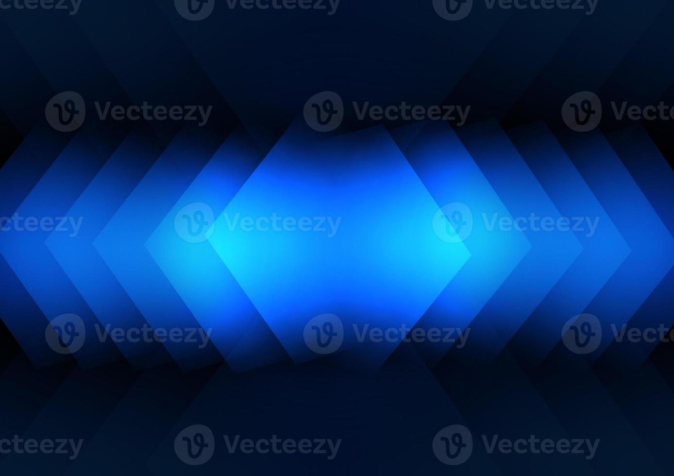 Shiny light blue left and right arrow, triangle abstract background illustration, mirror reflection graphic concept, motion, design for the cover, flyer, poster, web. photo