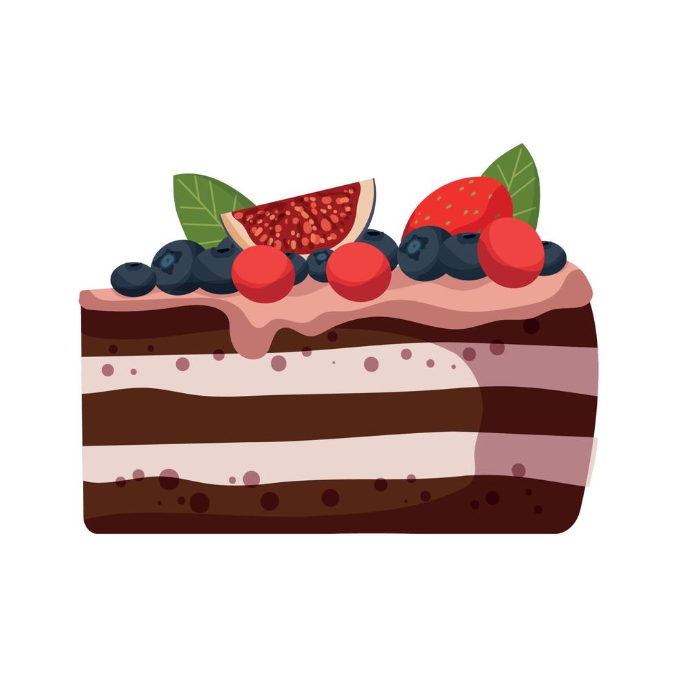 Illustrations of cake vector