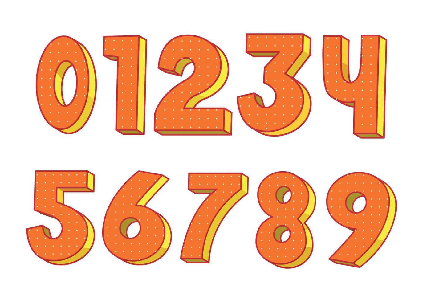 Vector Colorful numbers