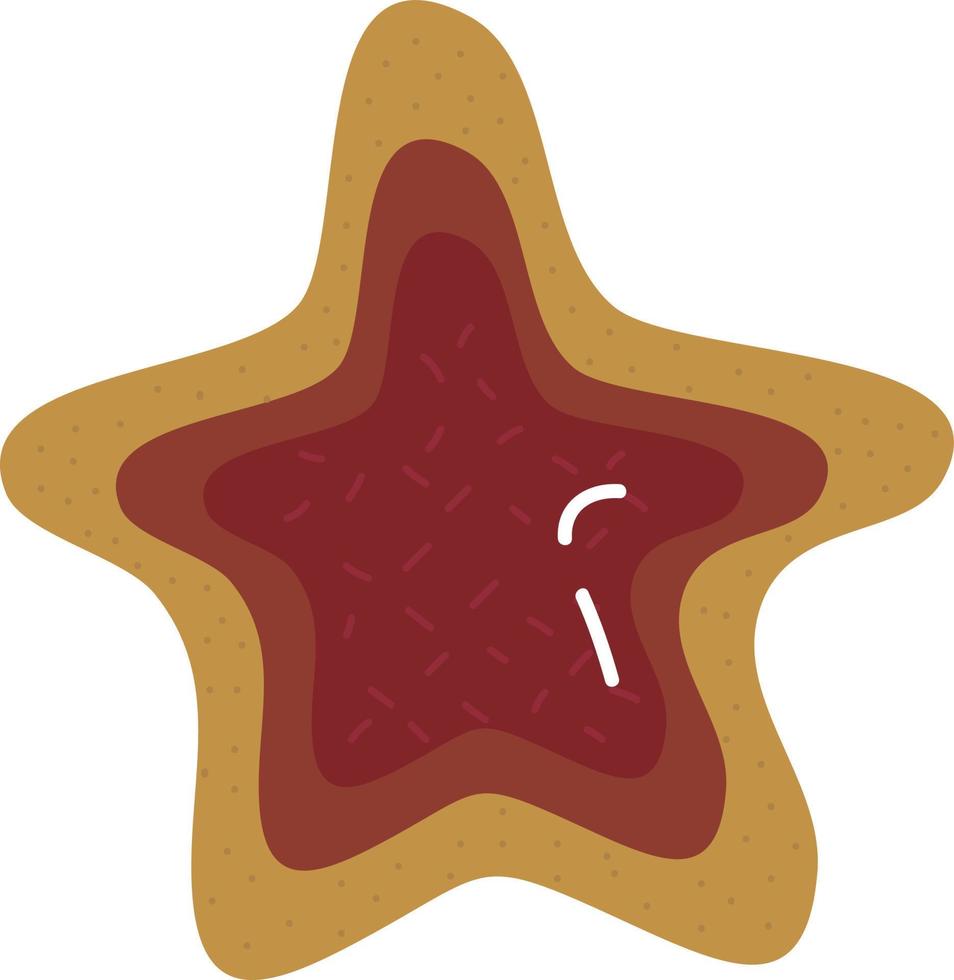 Christmas cookies. Garlands, flags, labels, bubbles, ribbons and stickers. Collection of Merry Christmas decorative icons. illustration. vector