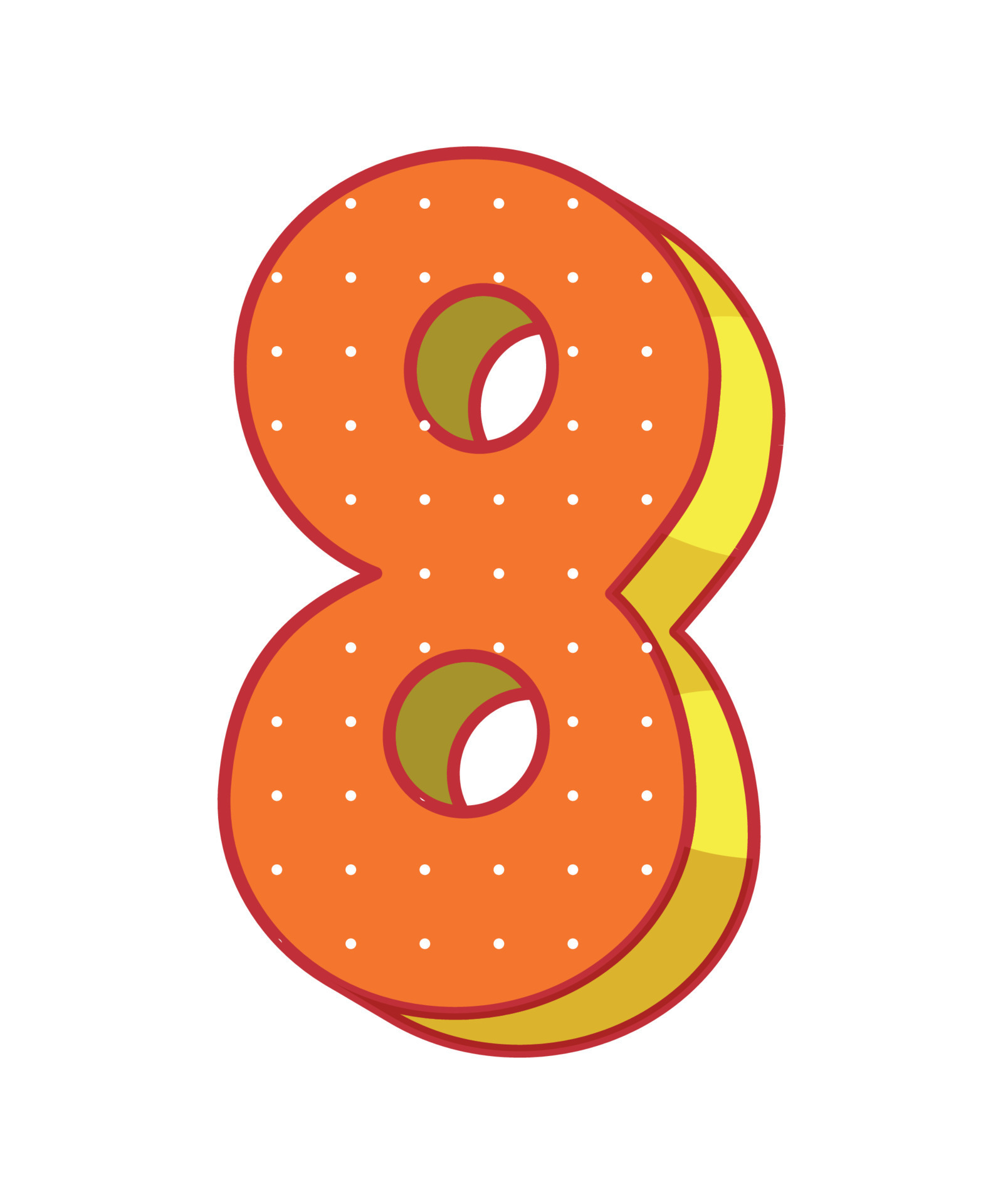 Vector illustration of Digit eighth 12735584 Vector Art at Vecteezy Vector illustration of Digit eighth 12735584 Vector Art at Vecteezy