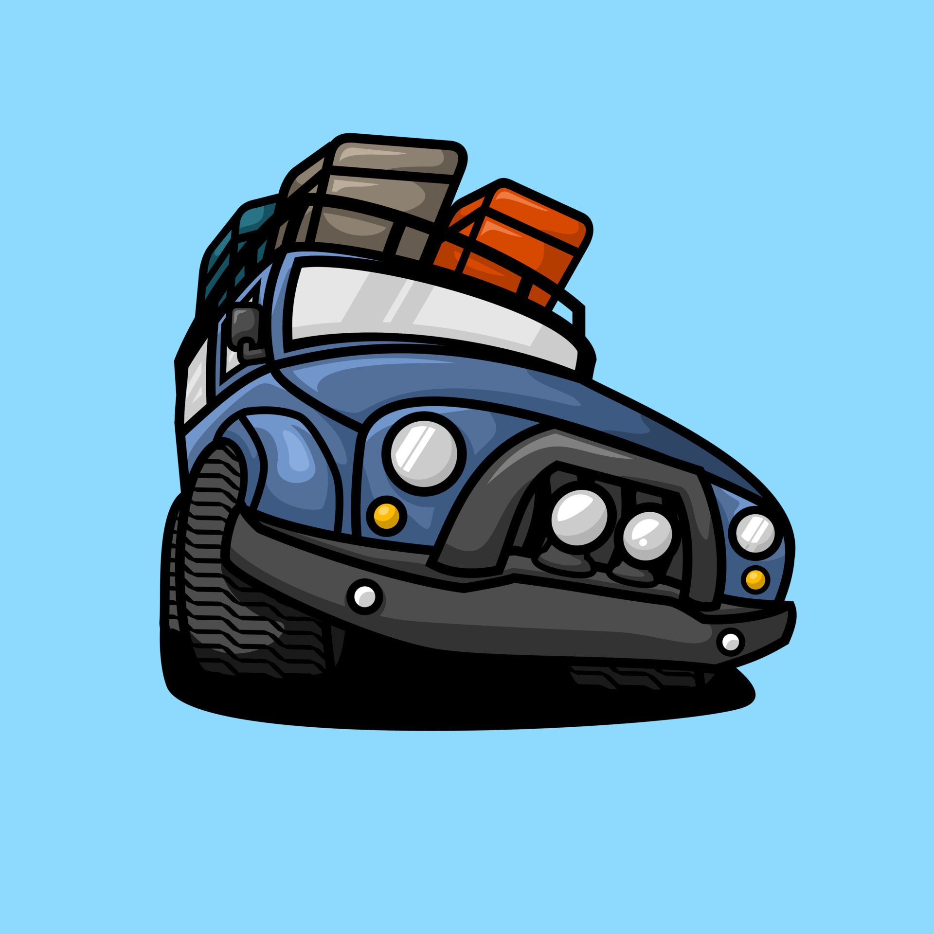 Jeep car cartoon, flat design style 12736420 Vector Art at Vecteezy Jeep car cartoon, flat design style 12736420 Vector Art at Vecteezy