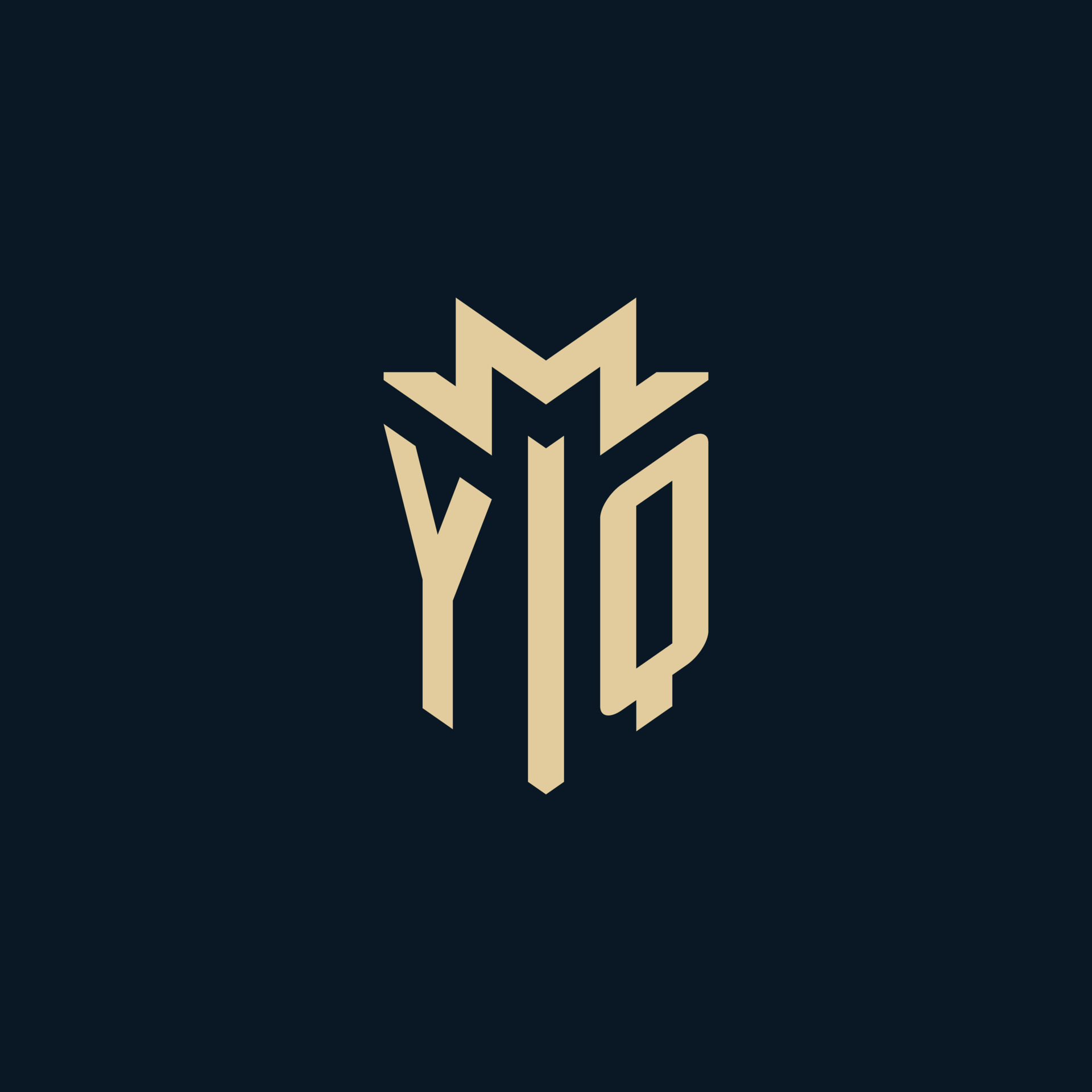 YQ initial for law firm logo, lawyer logo, attorney logo design ideas