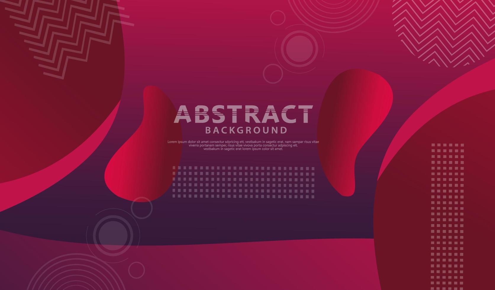 Dynamic style banner design with fluid color gradient elements vector