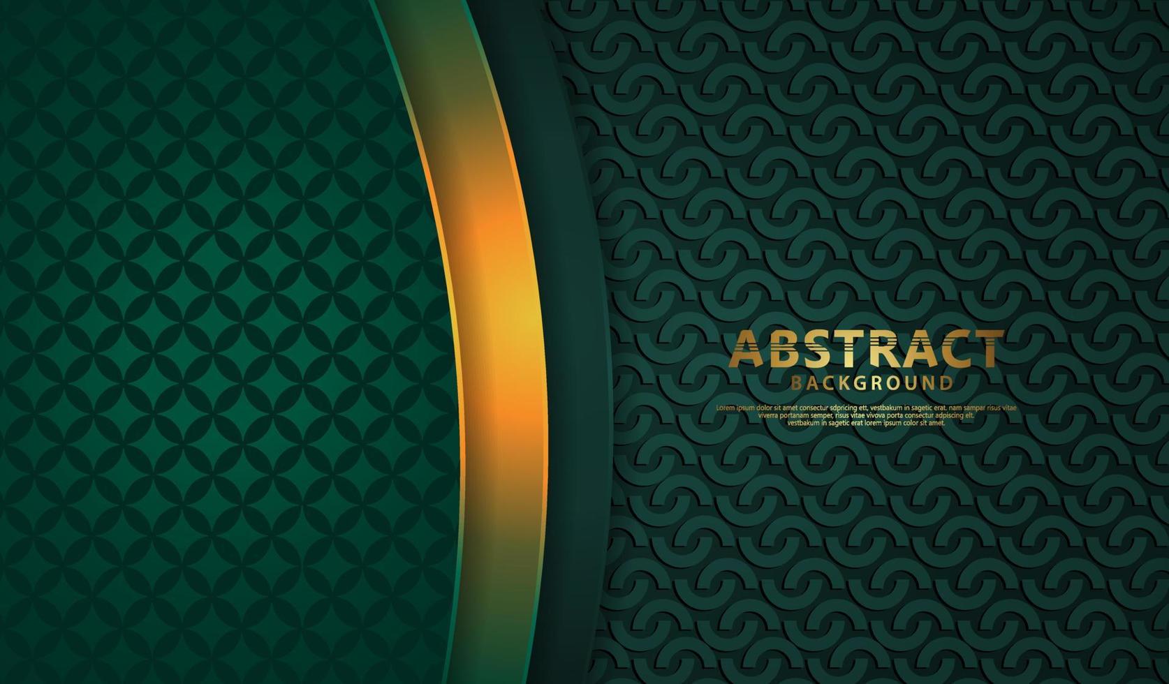Luxury overlap layers abstract background with lines effect, realistic on textured dark background. vector illustration